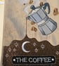 Embroidered Tarot inspired - The Coffee - Velour  - Image 3