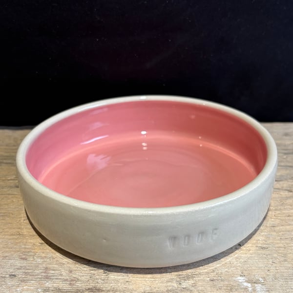 Perfectly Imperfect Small Dog Bowl - WOOF