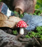 Fly Agaric Red Mushroom Earrings - Image 3