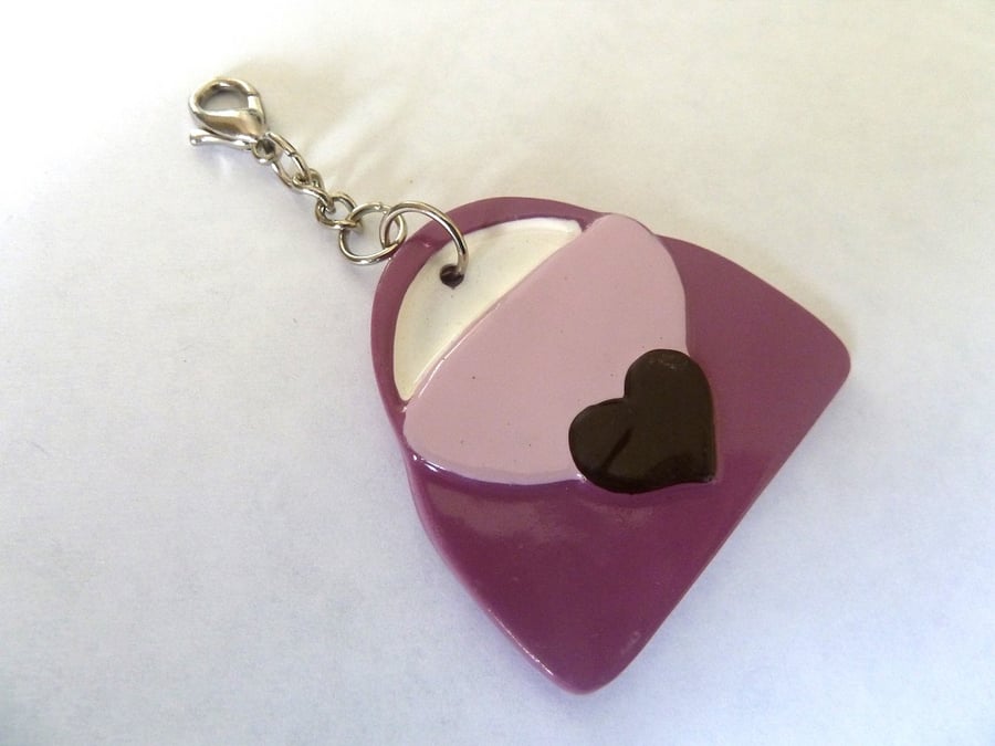 HALF PRICE purple handbag charm