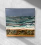 Northumberland beach scene acrylic canvas  - Image 2