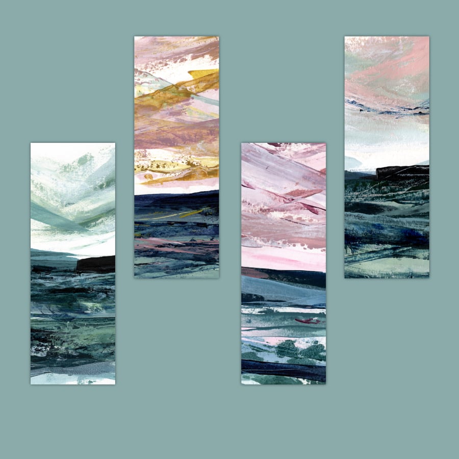 Perfectly Imperfect Seascape Bookmark Set - Sample 58