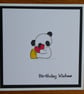 Panda in Wellies Birthday Card - Image 4