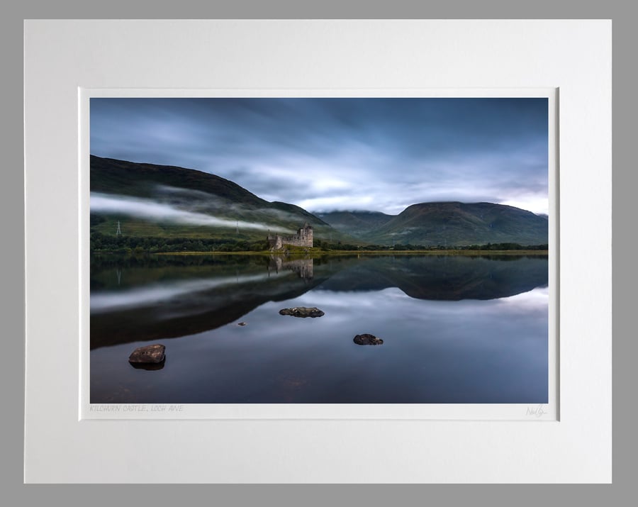 Kilchurn Castle, Loch Awe, Argyll, Scotland - A3 (50x40cm) Unframed Print