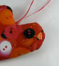 Heart Door hanger (button print) - Image 2