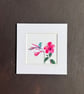 'Pink Tropic' 5" x 5" Mounted Print
