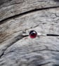 Garnet Stack Ring - Image 5