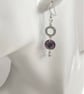 Sterling Silver Crystal Earrings - Image 8