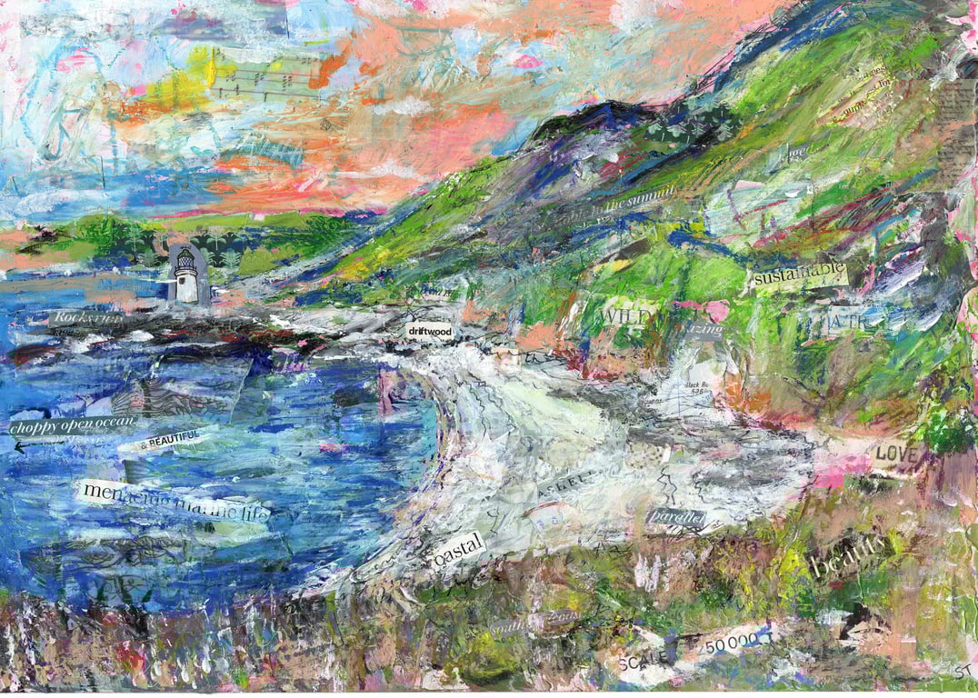 Mattiscombe collage print 