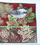 Birds patchwork cushion - Image 2
