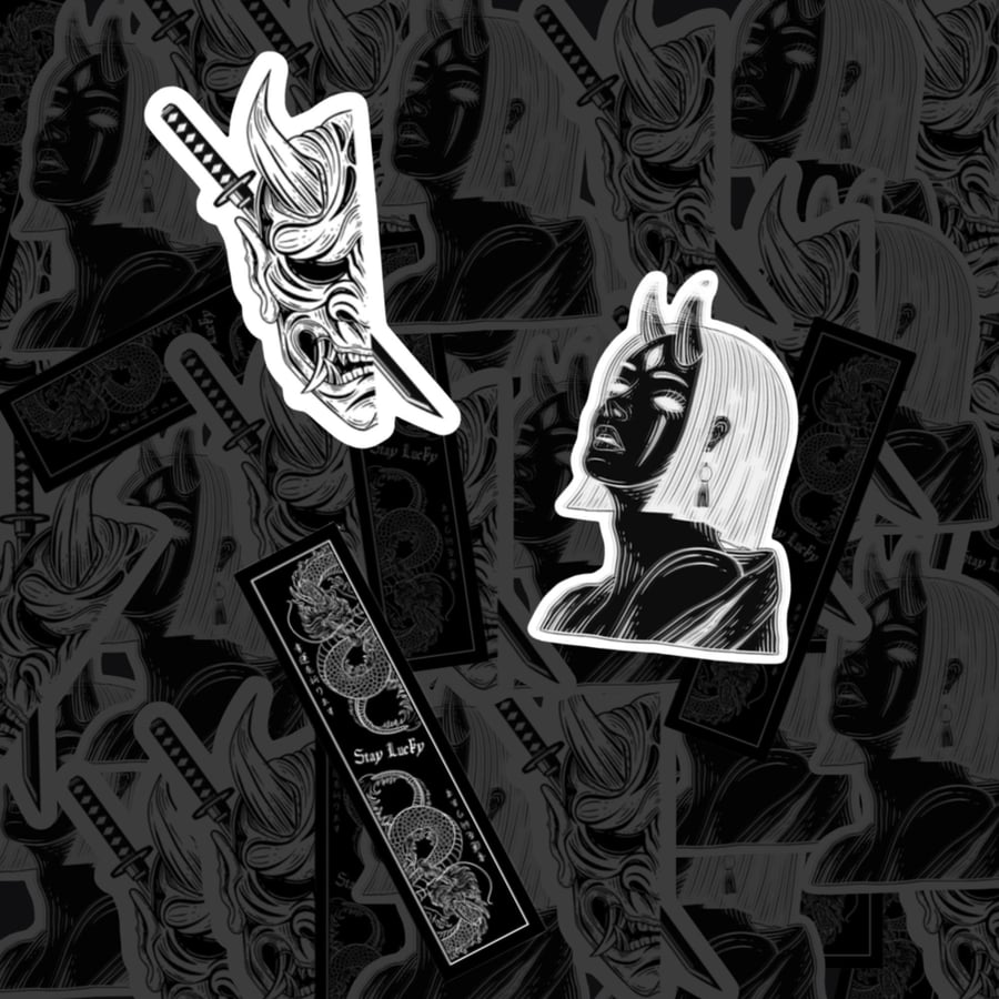 Sainted JDM Inspired Vinyl Sticker Bundle (2 or 3 Pack)