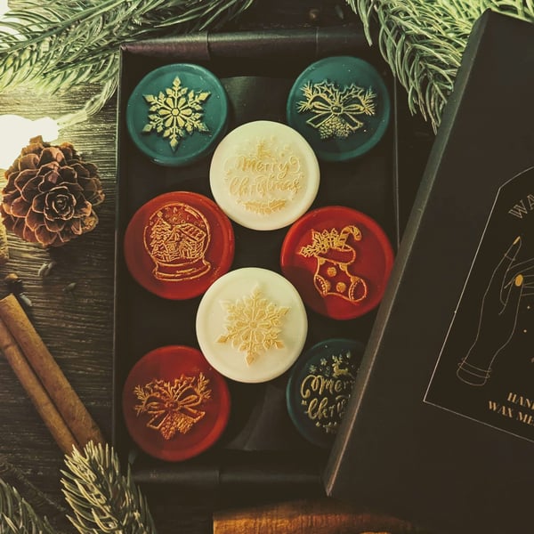 Christmas Scented Wax Melt Coins