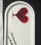 Handmade Glitter Heart Vase & Display Tray Set - Image 9