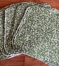 Green Leaf Reusable Kitchen Towels - Cotton and Cotton Towelling, Set of 5