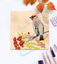 British Birds Autumn Collection - pack of four cards - Image 4