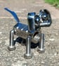 Handcrafted Stainless Steel  nuts & bolts Dog figurine - Image 3