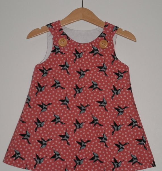 SALE swallow dress age 1-2 years 