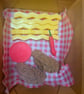 Novelty Fast Food Wax Melts Selection Gift Box two pieces fried chicken Fries - Image 3