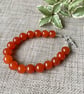 Quartzite Bracelet, Orange, SALE - Image 4