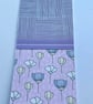 Pretty flowers and basket weave bookmark - Image 2