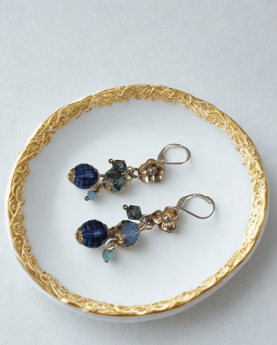 Deep Blue & Icy Blue Drops