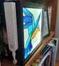 Stained glass Kingfisher light  - Image 4