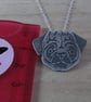 Sterling Silver Pug Necklace (SKU261124) - Image 3