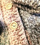 Designer Baby Girl's Super Soft Hand Knitted Cardigan  6 - 12  months size - Image 7