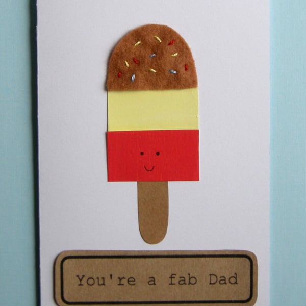 Handmade Father's day card