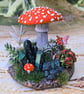 Red Mushroom Ornament - Cottagecore Shelf Decoration - Image 4