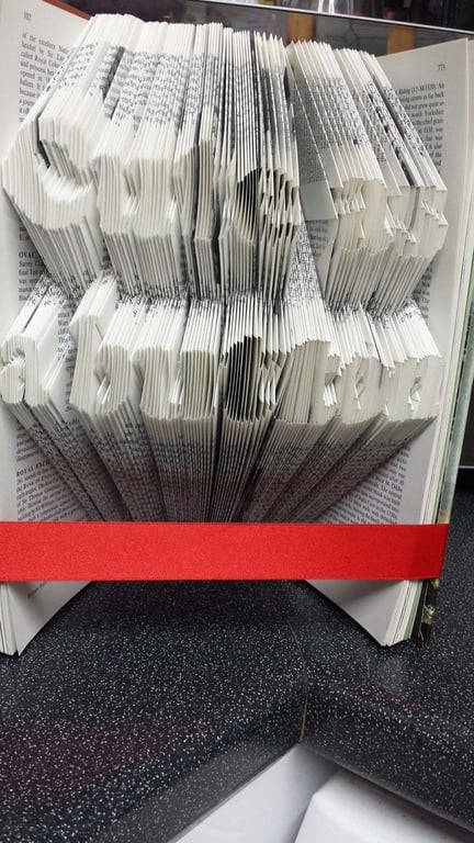 Cute as a button MMF Book Folding Pattern - EMAILED PDF PATTERN