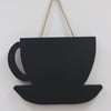 Coffee Cup Chalkboard (WCB6)