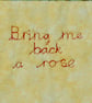 Beauty and the Beast Rose detail Fabric Mug Rug - Image 4