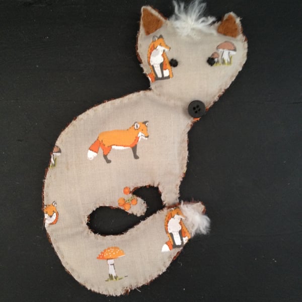 One of scrap bag fox decoration.