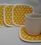Coasters A Set of 4 Quilted Heat Resistant - Image 3