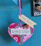 'Love & Hugs' Keepsake Heart & Plantable Wildflower Card: 'Thinking Of You' Gift - Image 5