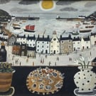 StaryGazy Pie with Mousehole .High Gloss Photo Poster.Print A3 size 