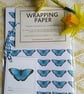 Butterfly wrapping paper - Image 1