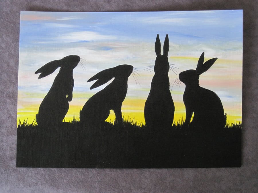 Rabbit Painting