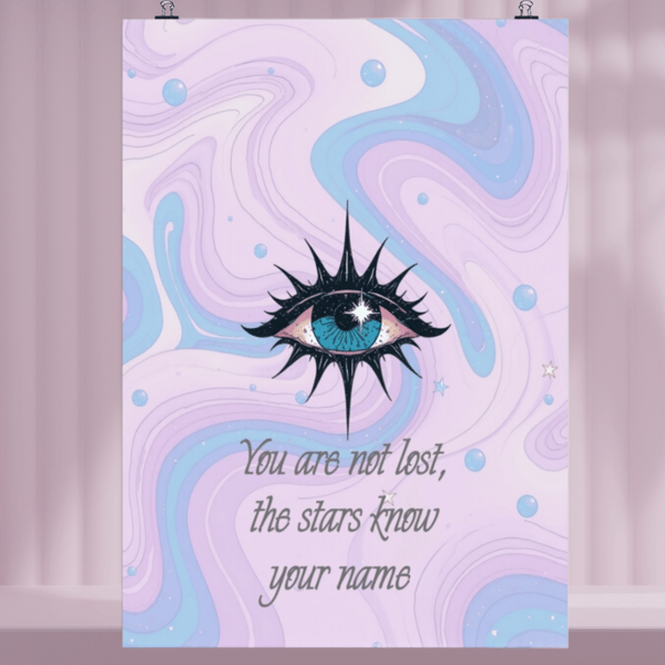 Eye art print