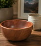Handturned Sapele Bowl , Golden Chatoyance, Handmade wooden bowl. 