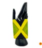 Jamaica abstract Art V03 down hanging Car Air freshener (Double Sided Print)