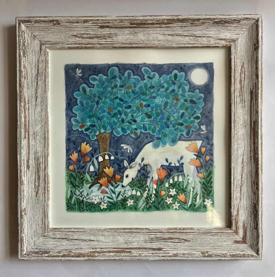 The Quiet Pool (framed print) 