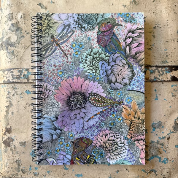 'Secret Garden' A5 Notebook