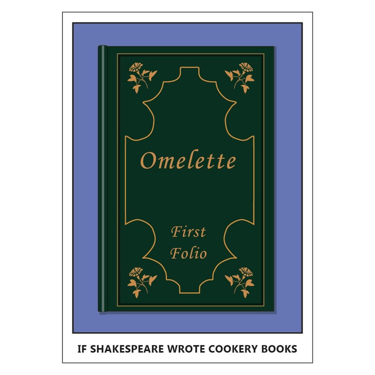Omelette Postcard