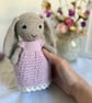 Digital PDF pattern Cottage Style Rabbit Amigurumi Crochet Pattern, Woodland Toy - Image 2