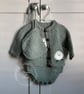 Newborn Baby Knitted Set - Sage Green - 100% Merino Wool