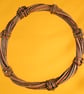 Handwoven Willow Wreath Base, Natural Ring for Seasonal Crafts (40cm) - Image 1