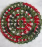 Handmade Lace Christmas Doily - Image 3