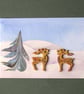 Unique Hand Made Christmas Card with Envelope - Image 2
